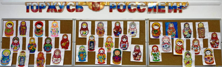 Русские матрёшки.